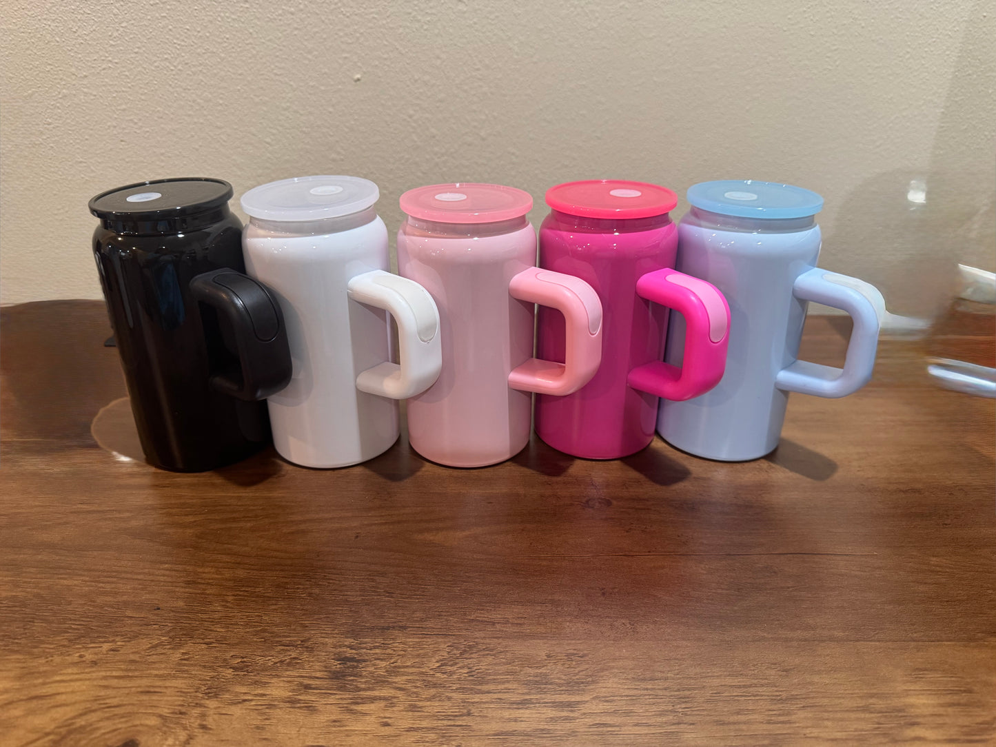 16 oz Stainless Steel tumbler with handle